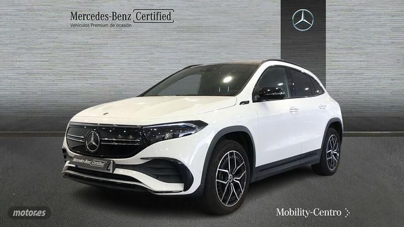 Blanco polar pintura unicolor Usado 2021 Mercedes EQA250 AMG line SUV | 34.900 € (Un poco caro) - Imagen 1/4