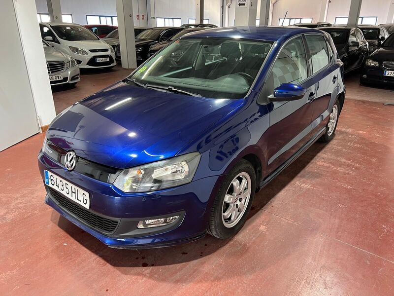 Usado VW Polo Advance 75 CV (55 kW) 2012 Azul Utilitario