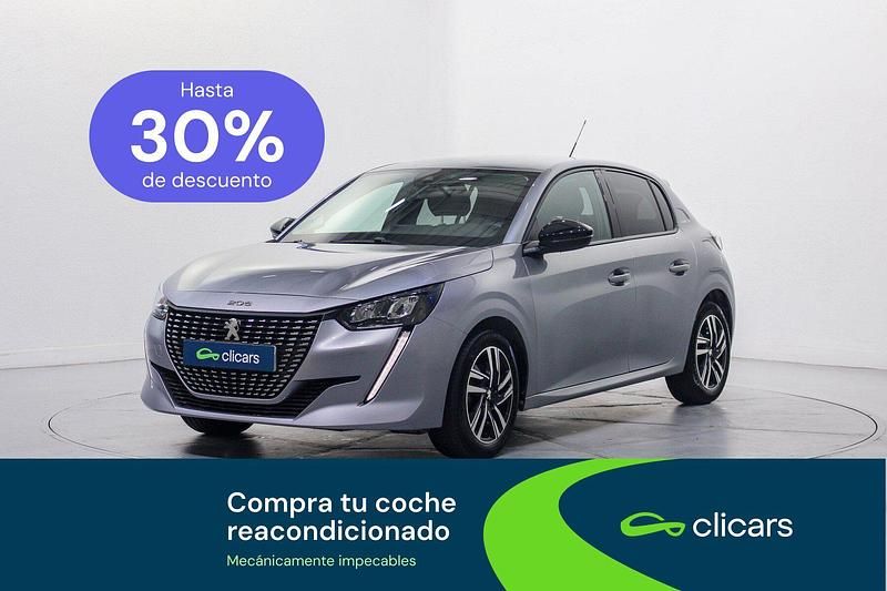 Usado Peugeot 208 Allure 100 CV (73 kW) 2023 Gris Utilitario
