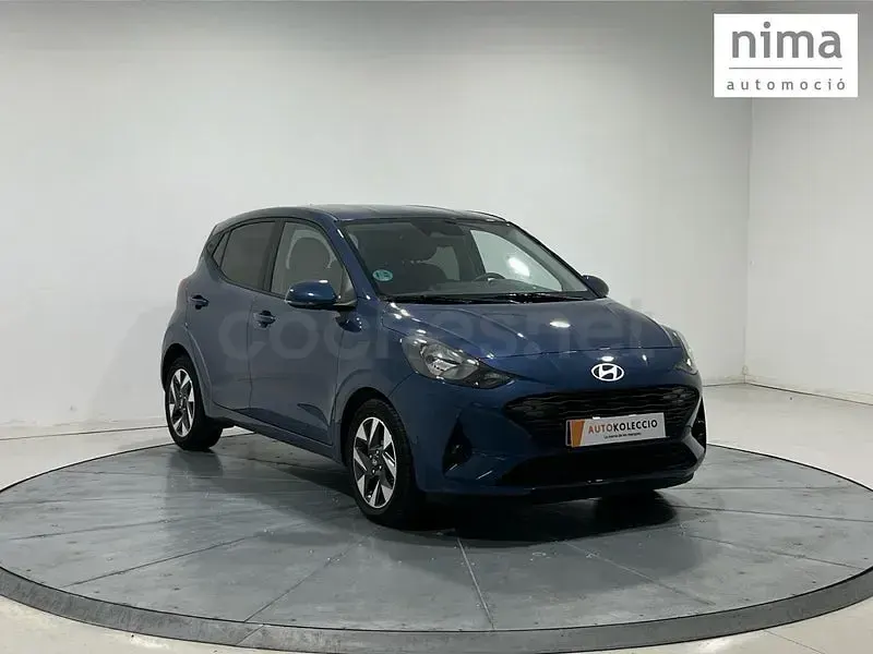 Usado Hyundai i10 63 CV (46 kW) 2025 Azul Utilitario