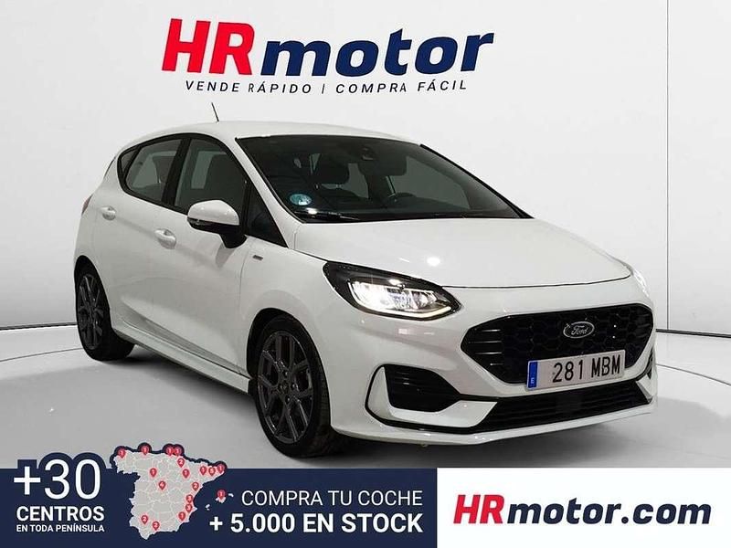 Blanco Usado 2022 Ford Fiesta ST-Line Utilitario | 13.590 € (Precio justo) - Imagen 1/4