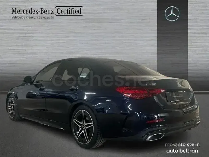 Usado Mercedes C200 204 CV (150 kW) 2022 Azul Berlina