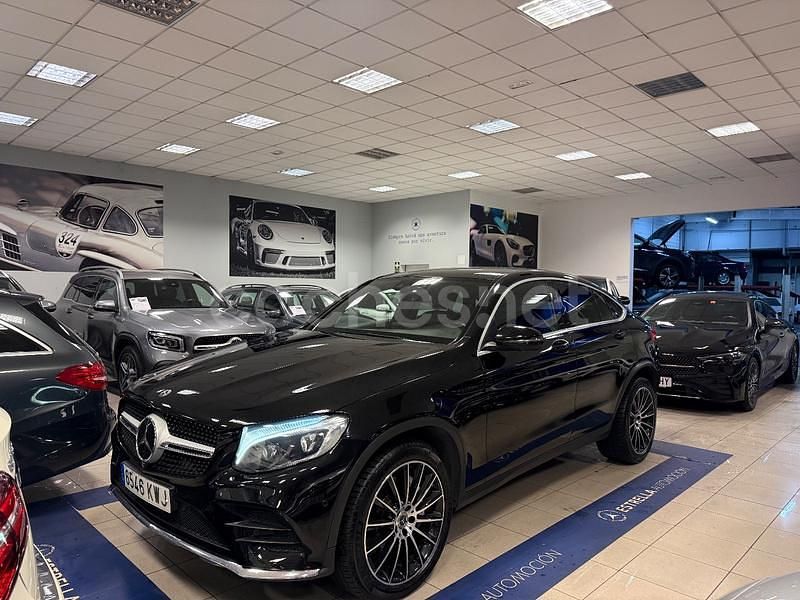 Usado Mercedes GLC250 204 CV (150 kW) 2019 Negro Coupe