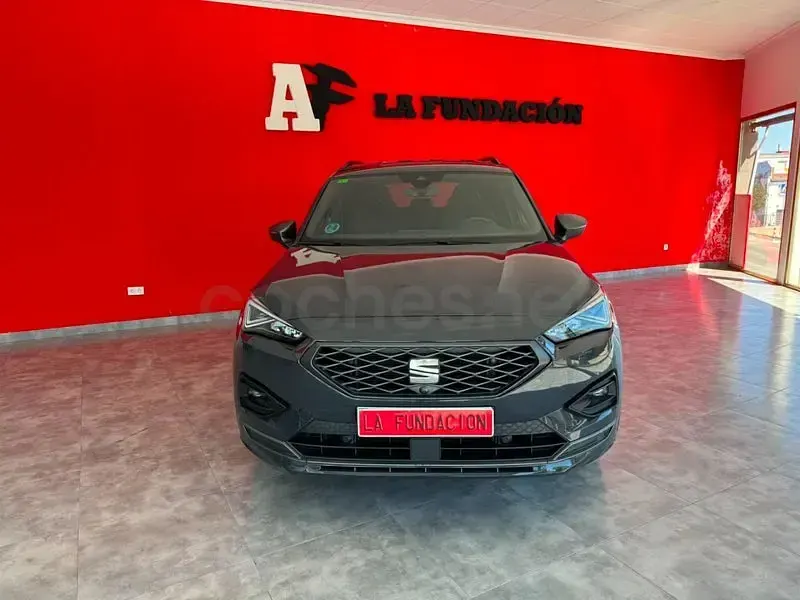 Usado Seat Tarraco FR 150 CV (110 kW) 2022 Negro SUV
