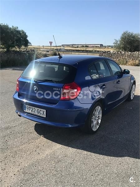 Usado BMW 116 115 CV (84 kW) 2008 Azul Utilitario