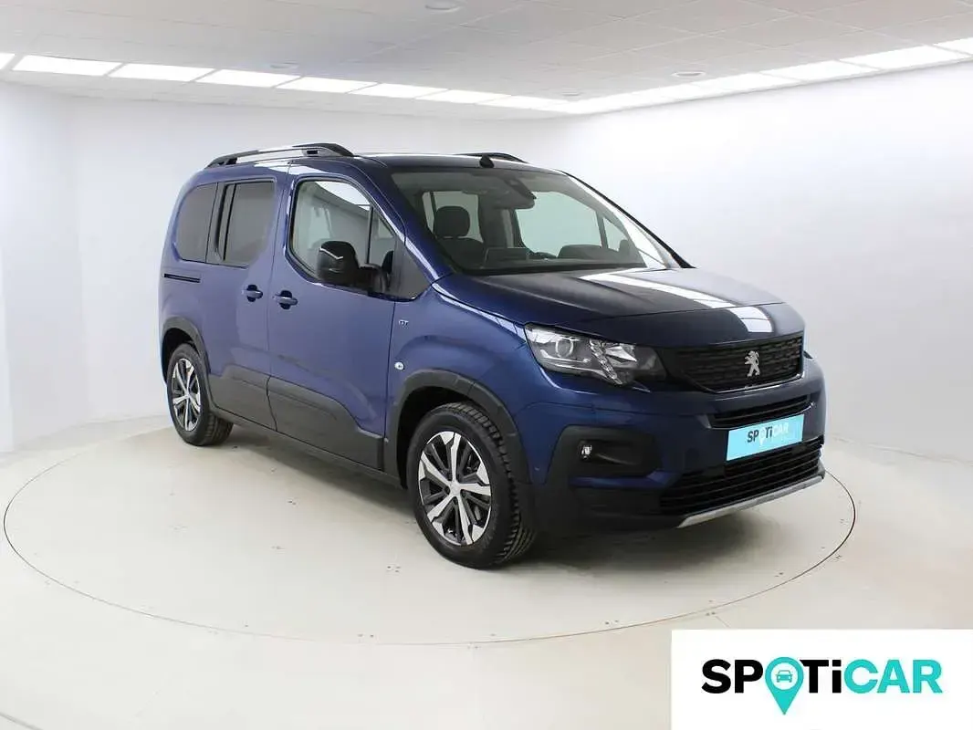 Usado Peugeot e-Rifter GTi 100 kW (136 CV) 2021 Azul Monovolumen