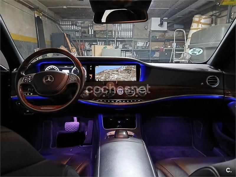 Usado Mercedes S350 258 CV (189 kW) 2015 Negro Berlina