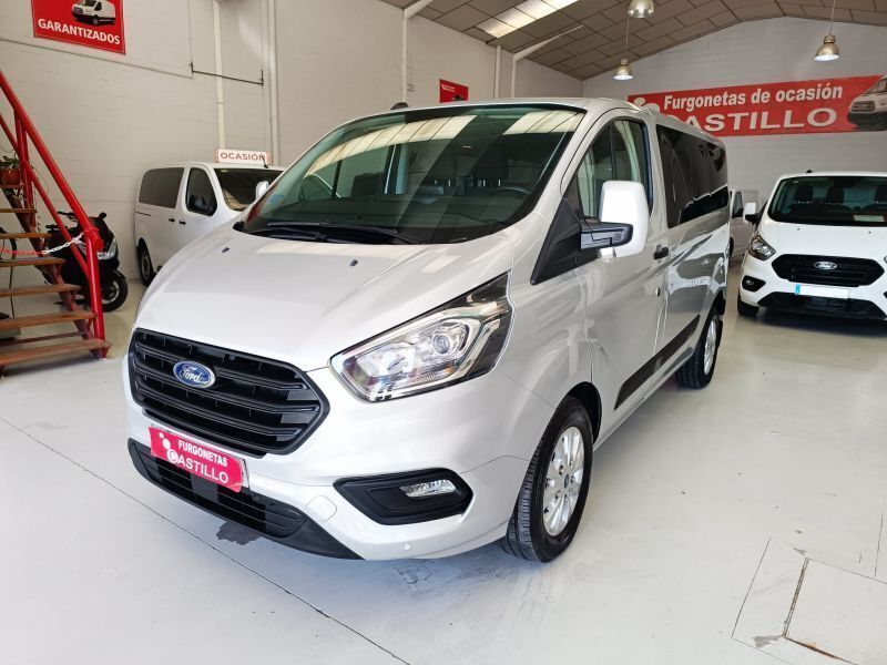 Gris Usado 2021 Ford Transit Custom Berlina | 27.500 € (Caro) - Imagen 1/4