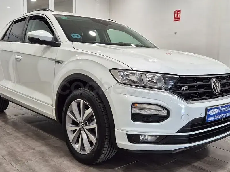 Usado VW T-Roc Advance 110 CV (80 kW) 2022 Blanco SUV