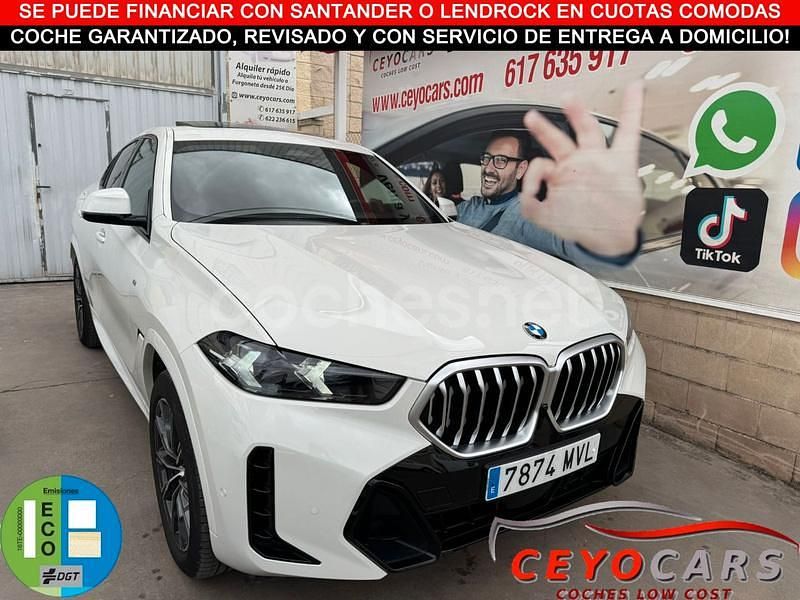 Blanco Usado 2024 BMW X6 M Sport SUV | 88.780 € (Caro) - Imagen 1/4