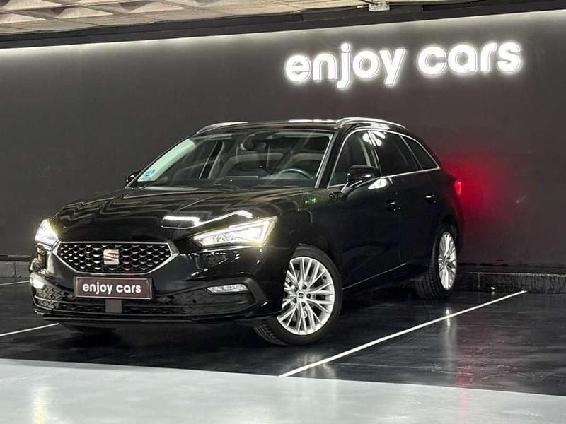 Usado Seat Leon ST XCELLENCE 150 CV (110 kW) 2022 Negro Familiar