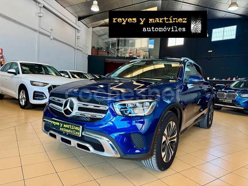 Azul Usado 2021 Mercedes GLC200 SUV | 36.700 € (Precio justo) - Imagen 1/4