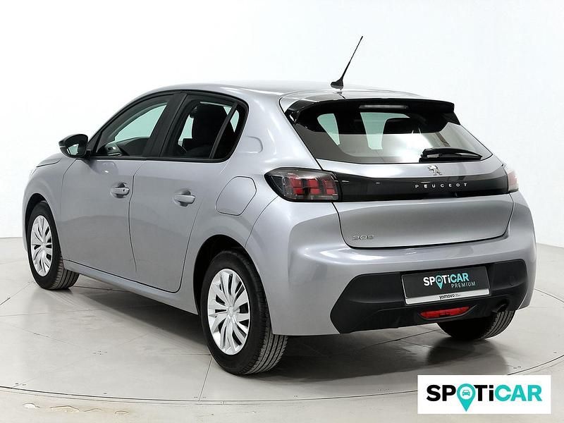 Usado Peugeot 208 Active 75 CV (55 kW) 2024 Gris Utilitario