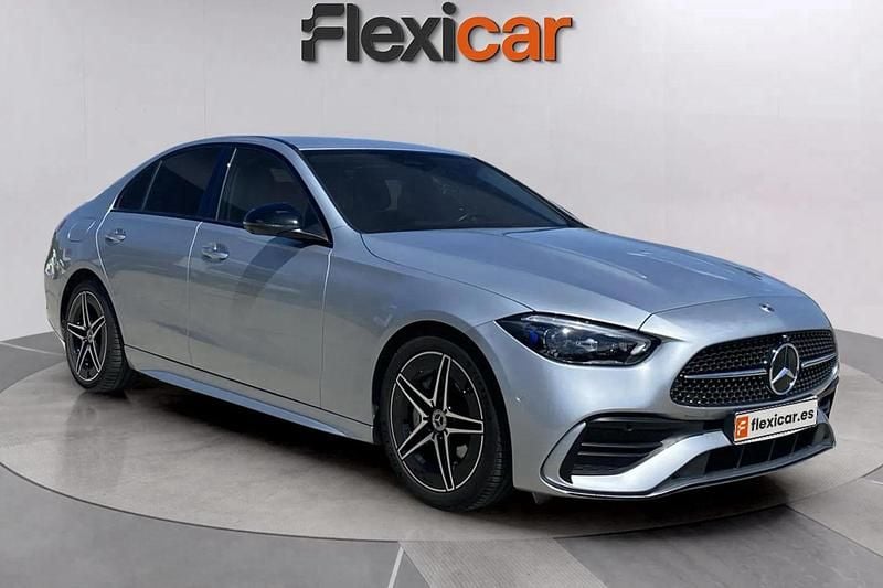 Gris Usado 2022 Mercedes C200 Berlina | 32.890 € (Precio justo) - Imagen 1/4