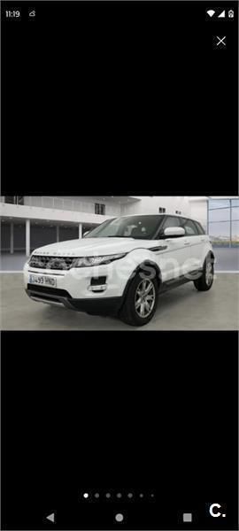 Blanco Usado 2012 Land Rover Range Rover evoque Pure SUV | 11.500 € (Super precio) - Imagen 1/1