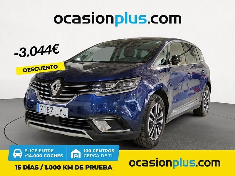 Azul Usado 2022 Renault Espace Techno Monovolumen | 33.490 € (Precio justo) - Imagen 1/4