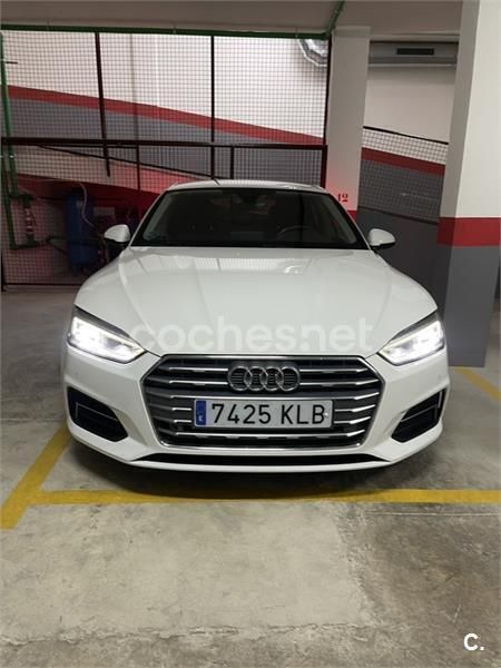 Blanco Usado 2018 Audi A5 Sportback Advanced Plus Berlina | 22.400 € (Precio justo) - Imagen 1/4