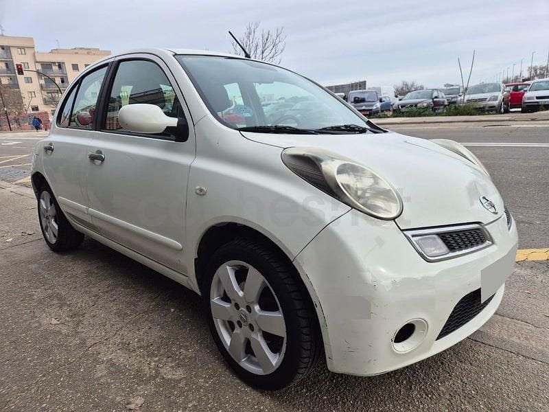 Usado Nissan Micra 80 CV (58 kW) 2009 Blanco Berlina