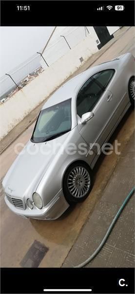 Gris / plata Usado 2001 Mercedes CLK230 Elegance Coupe | 3500 € (Buen precio) - Imagen 1/4