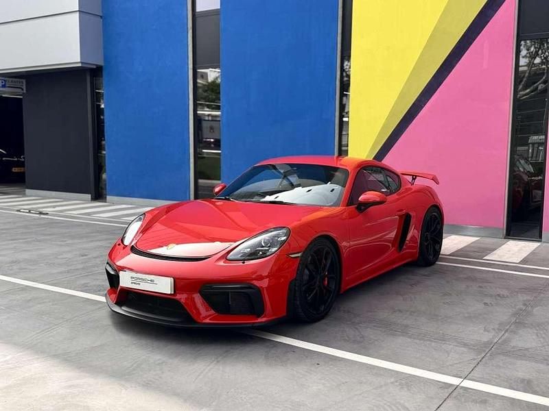 Rojo Usado 2021 Porsche Cayman GT4 Coupe | 115.000 € (Super precio) - Imagen 1/4