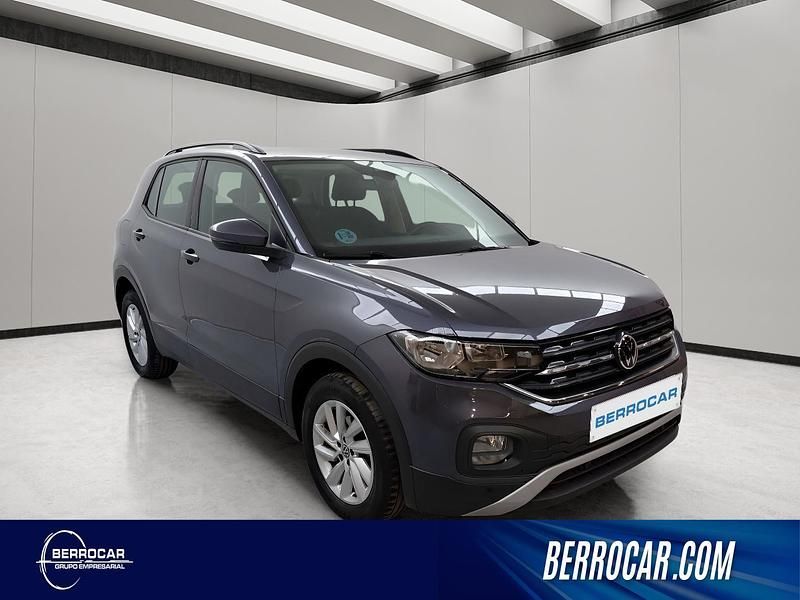 Gris Usado 2022 VW T-Cross Advance SUV | 19.590 € (Un poco caro) - Imagen 1/4