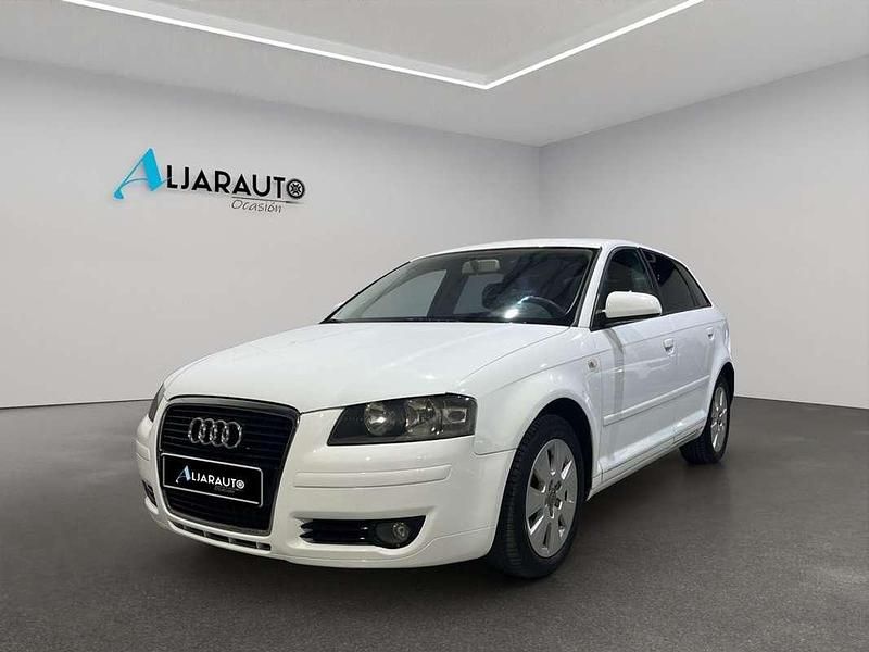 Usado Audi A3 Sportback Ambiente 105 CV (77 kW) 2008 Blanco Utilitario