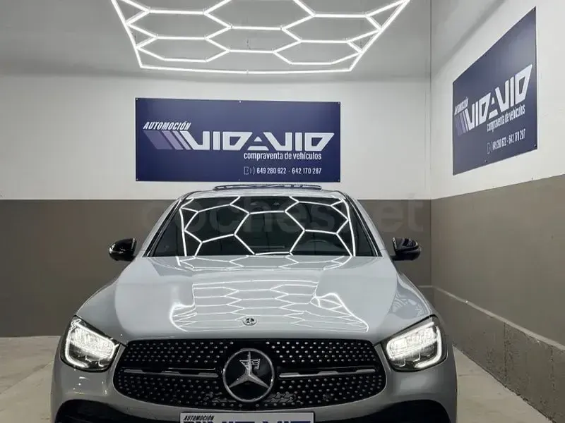 Usado Mercedes GLC300e 306 CV (225 kW) 2022 Azul Coupe