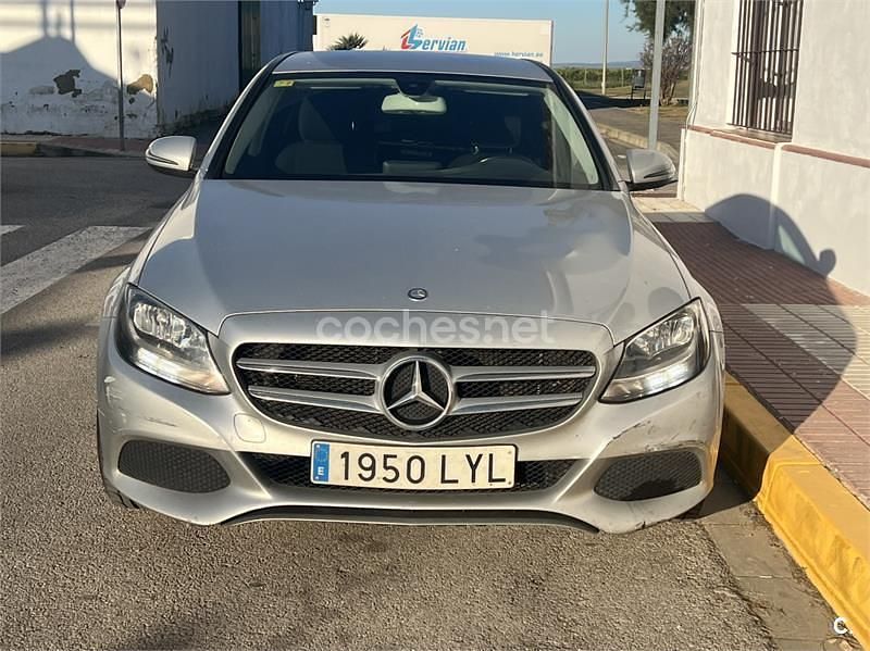 Usado Mercedes C200 136 CV (100 kW) 2017 Gris / plata Berlina