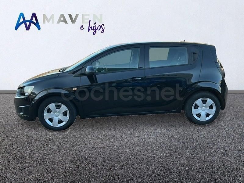 Usado Chevrolet Aveo LS 86 CV (63 kW) 2012 Negro Berlina