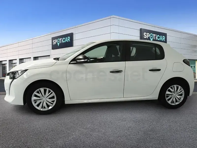 Usado Peugeot 208 75 CV (55 kW) 2021 Blanco Utilitario
