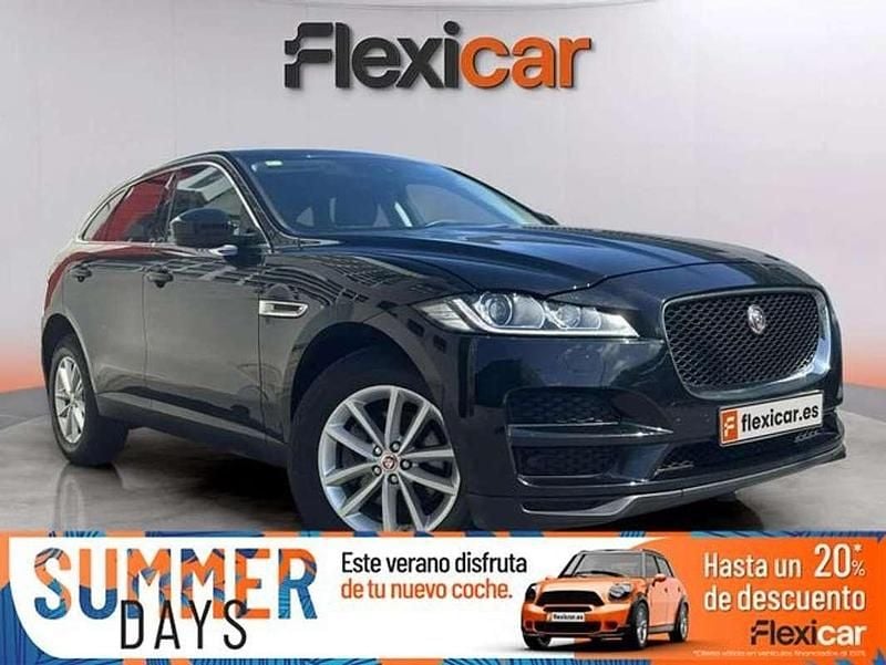 Negro Usado 2020 Jaguar F-Pace Prestige SUV | 21.390 € (Precio justo) - Imagen 1/4