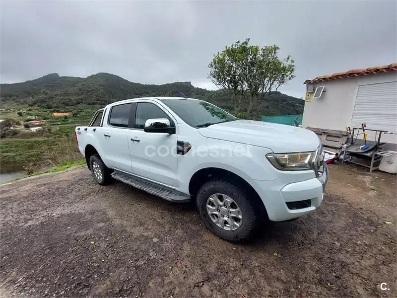 Usado Ford Ranger XLT 160 CV (117 kW) 2017 Blanco Pickup/Camioneta