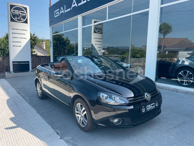 Negro Usado 2012 VW Golf Cabriolet Descapotable | 13.500 € (Precio justo) - Imagen 1/4