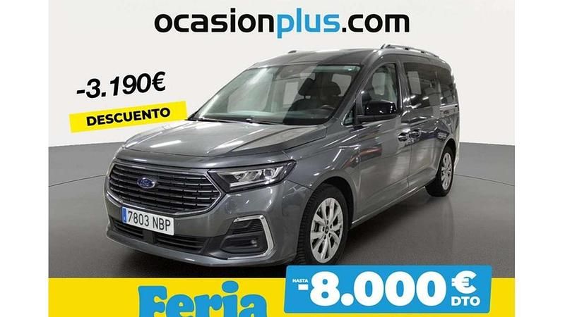 Gris Usado 2025 Ford Tourneo Connect Titanium Van | 31.910 € (Precio justo) - Imagen 1/4