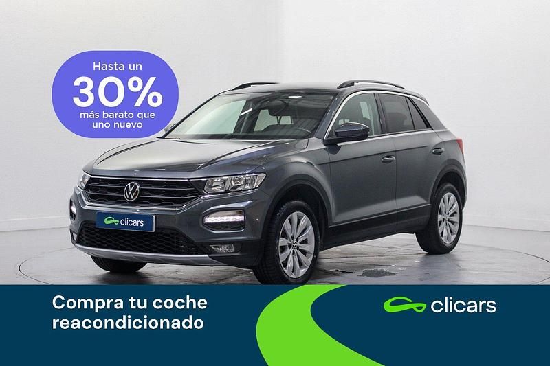 Usado VW T-Roc Advance 150 CV (110 kW) 2021 Gris SUV