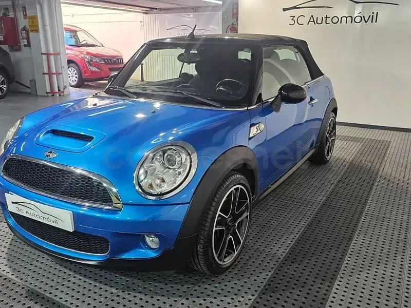 Usado Mini Cooper S Cabriolet 175 CV (128 kW) 2010 Azul Descapotable