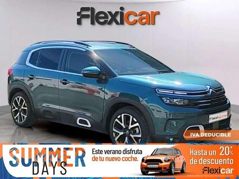 Azul Usado 2020 Citroën C5 Aircross Shine SUV | 15.290 € (Buen precio) - Imagen 1/4