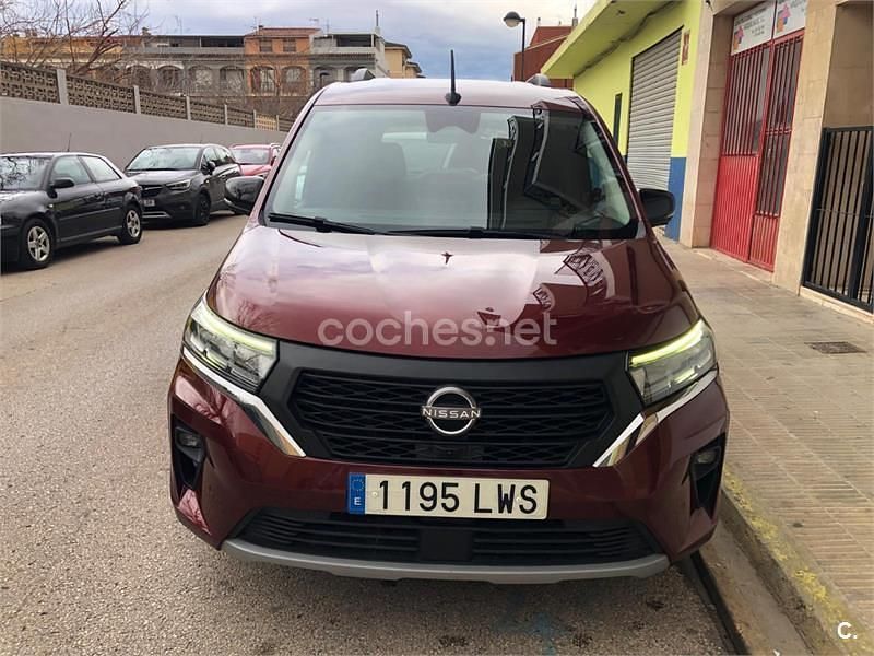 Usado Nissan Townstar N-Connecta 130 CV (95 kW) 2022 Granate Monovolumen