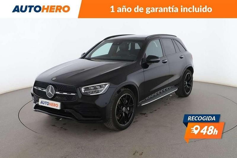 Negro Usado 2022 Mercedes GLC220 AMG line SUV | 41.332 € (Precio justo) - Imagen 1/3