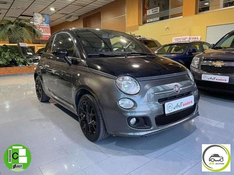 Gris Usado 2014 Fiat 500 Utilitario | 7490 € (Precio justo) - Imagen 1/4