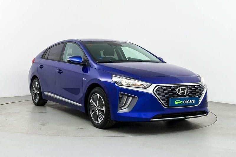 Usado Hyundai Ioniq 105 CV (77 kW) 2021 Azul Utilitario