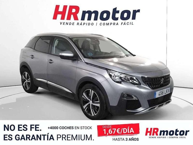 Usado Peugeot 3008 Allure 132 CV (97 kW) 2020 Gris SUV