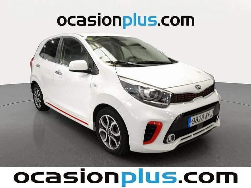 Usado Kia Picanto GT-Line 84 CV (61 kW) 2018 Blanco Utilitario