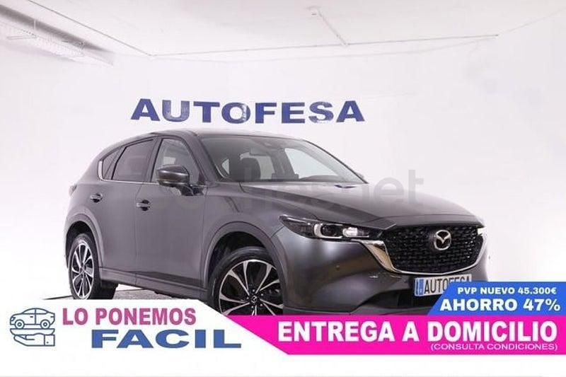 Usado Mazda CX-5 150 CV (110 kW) 2023 Gris / plata SUV