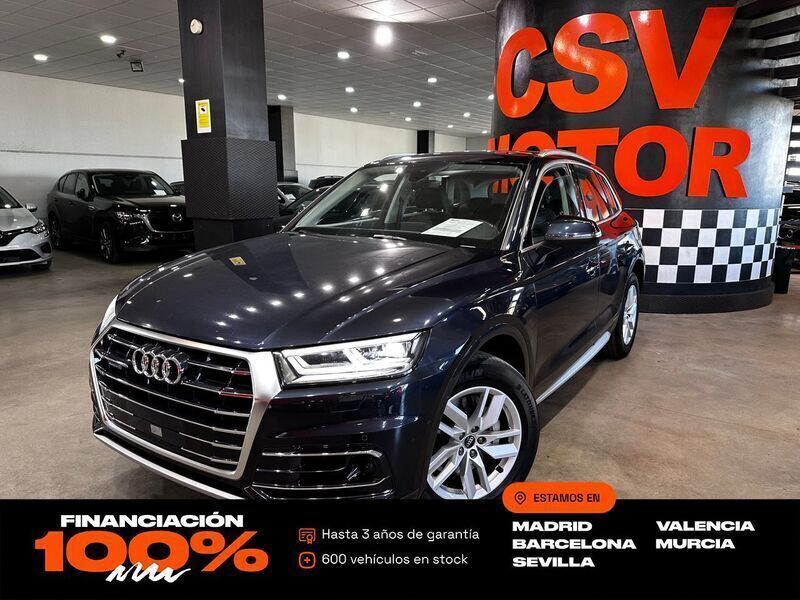 Azul Usado 2020 Audi Q5 Advanced Plus SUV | 30.850 € (Buen precio) - Imagen 1/4