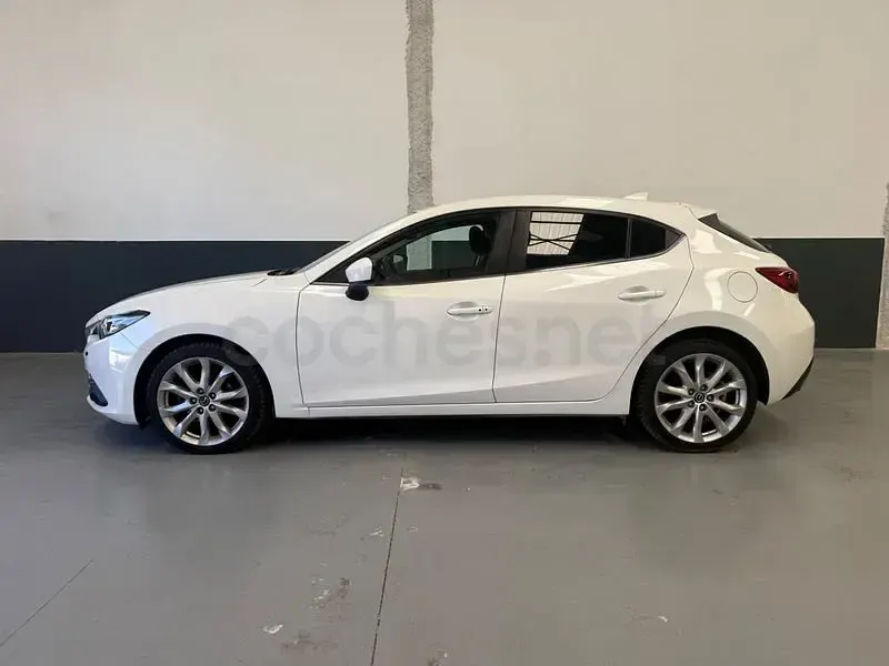 Usado Mazda 3 Style 150 CV (110 kW) 2015 Blanco Berlina