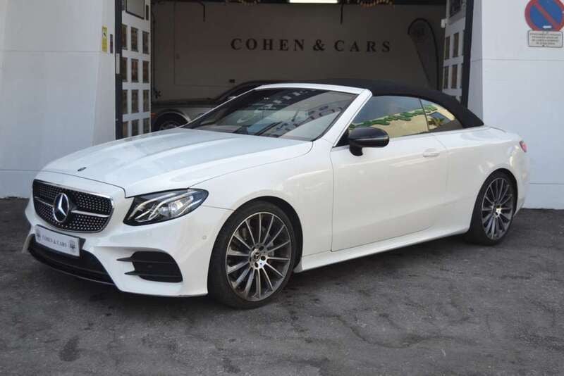 Usado Mercedes E200 184 CV (135 kW) 2018 Blanco Descapotable
