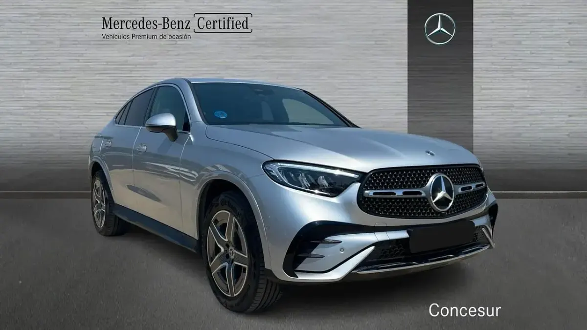 Usado Mercedes GLC300de 333 CV (244 kW) 2025 Plata Coupe