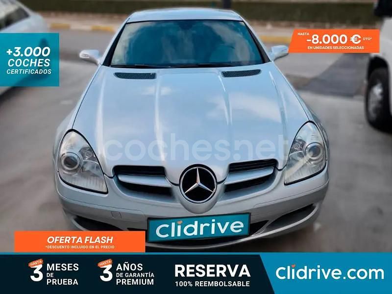 Usado Mercedes SLK200 184 CV (135 kW) 2006 Gris / plata Descapotable