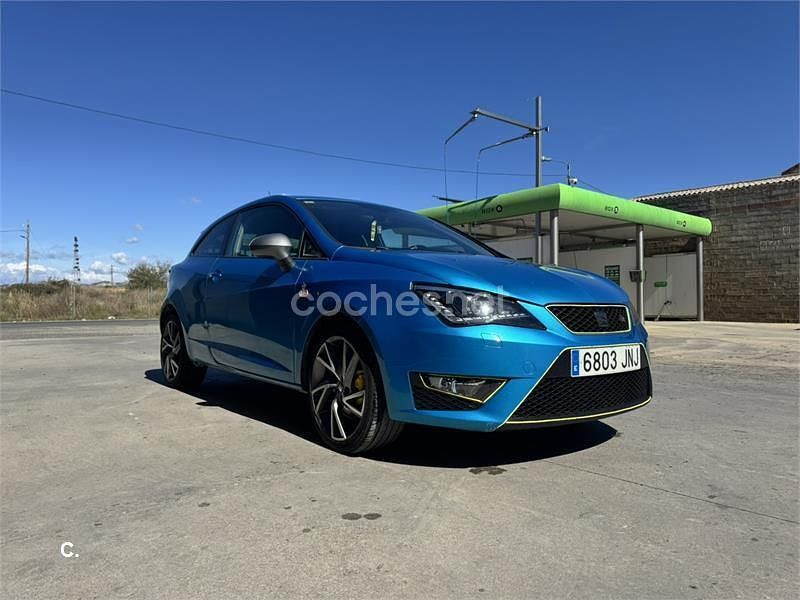 Usado Seat Ibiza SC FR 150 CV (110 kW) 2016 Azul Utilitario